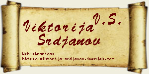 Viktorija Srđanov vizit kartica
